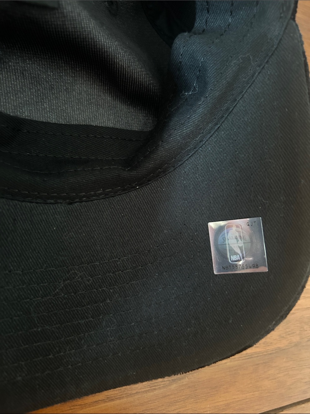 RARE Dallas Mavericks Velvet Baseball Cap – Silver Chrome Logo – Arena Exclusive - Picture 5 of 6